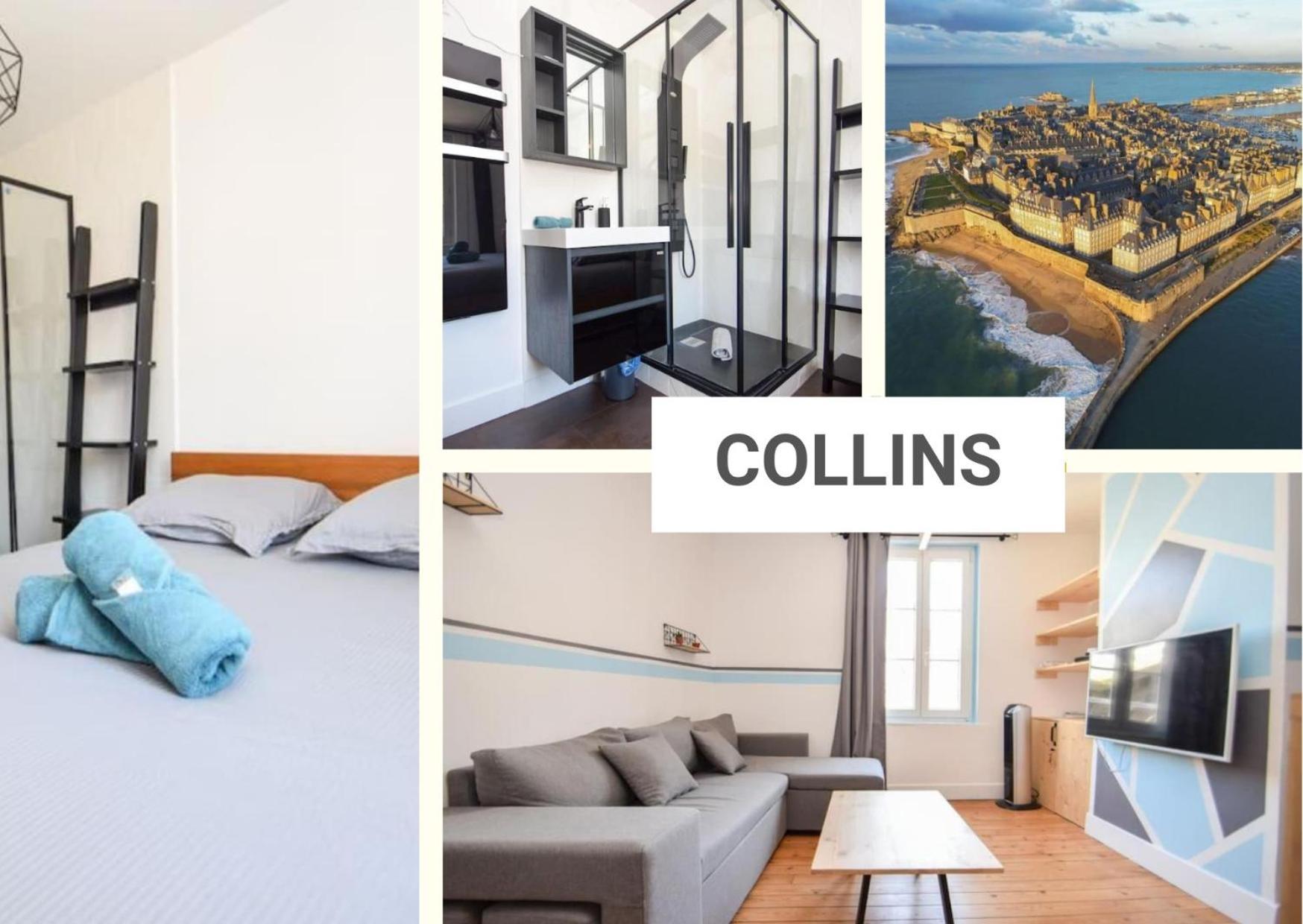 Collins Malo Intra Muros 2 Pers Wifi Apartment *